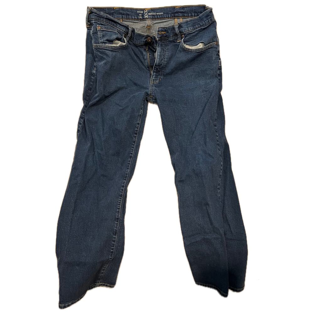 Mutual Weave Relaxed Fit Jeans Mens 38x32
